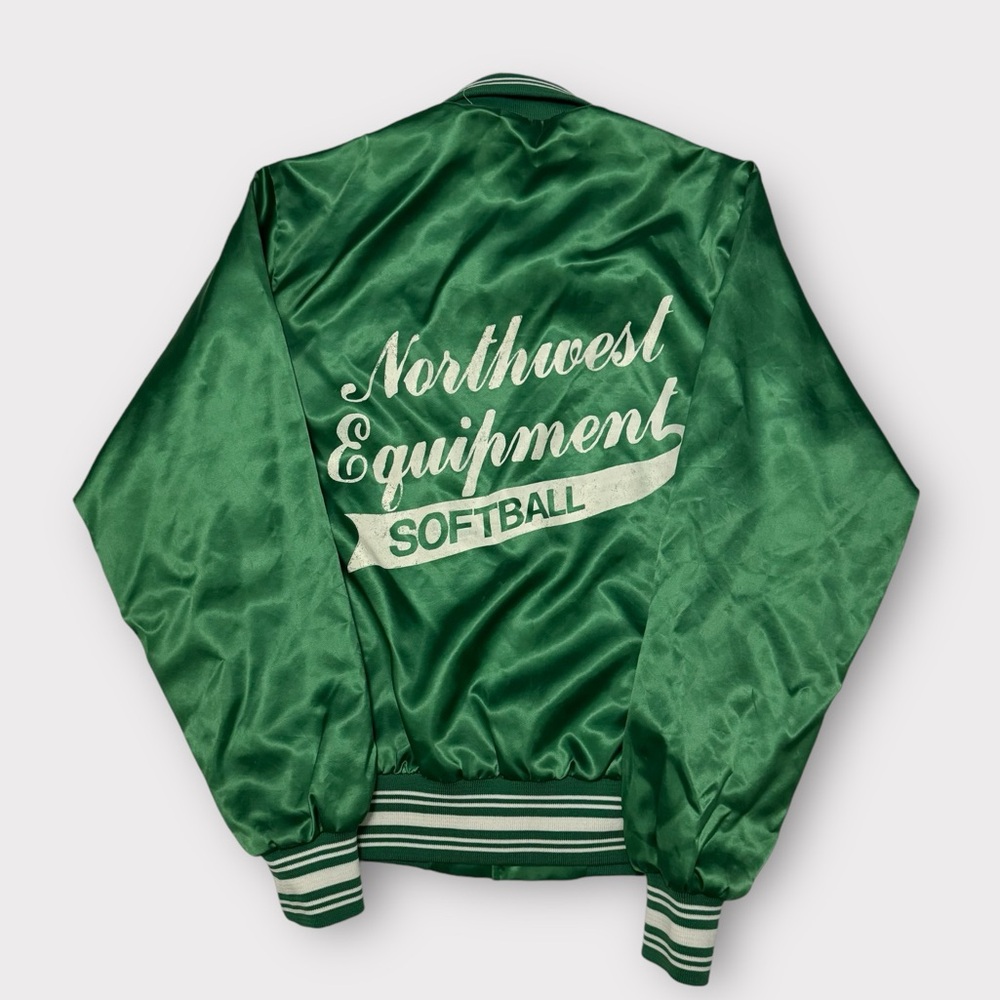 Vintage 80’s Satin Softball Jacket